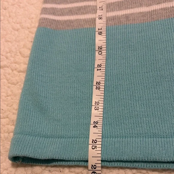 Karen Scott Light Gray Knit Cotton Sweater - Picture 5 of 7